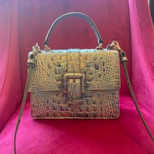 Brahmin Aqua Wonderland Mini Francine Brahmin Crossbody Bag